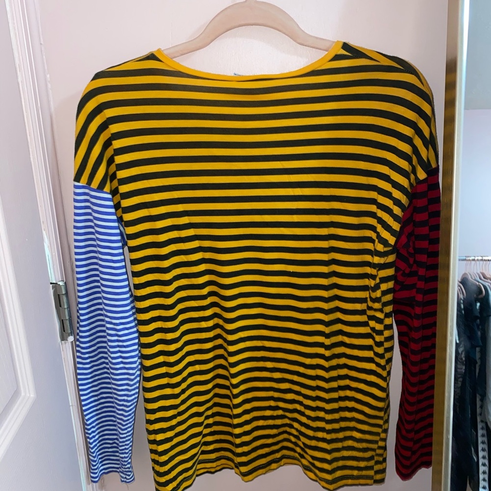 multi stopped long sleeve tee - Picture 3 of 4